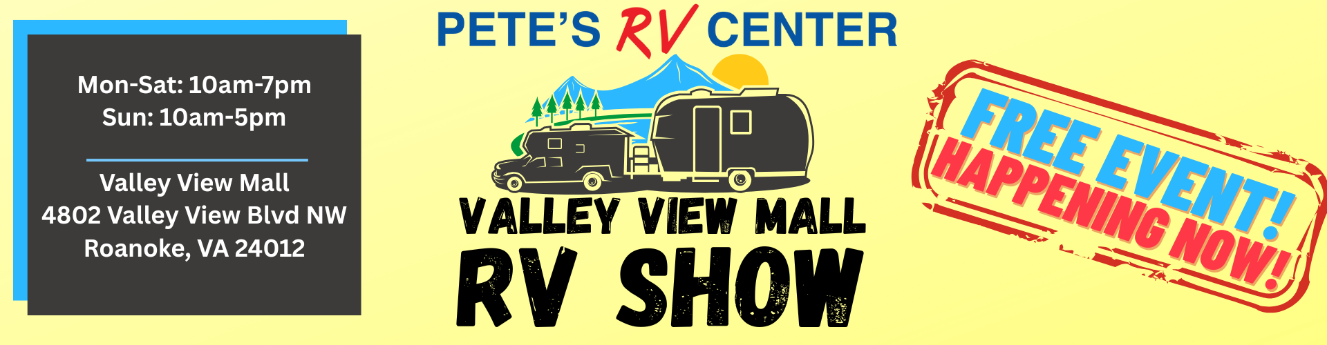 Valley View Mall RV Show